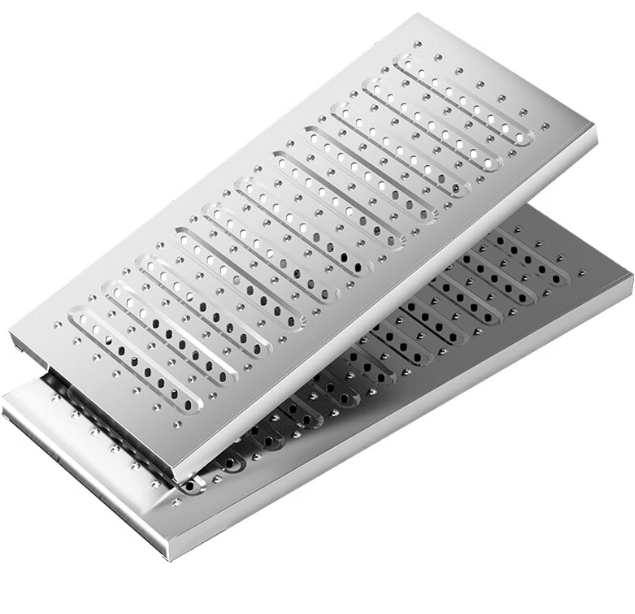 南宁不锈钢沟盖板展示